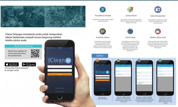 APP ICLEAN SELANGOR