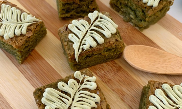 31. ROSIE'S ROSS MATCHA GREEN TEA BROWNIES