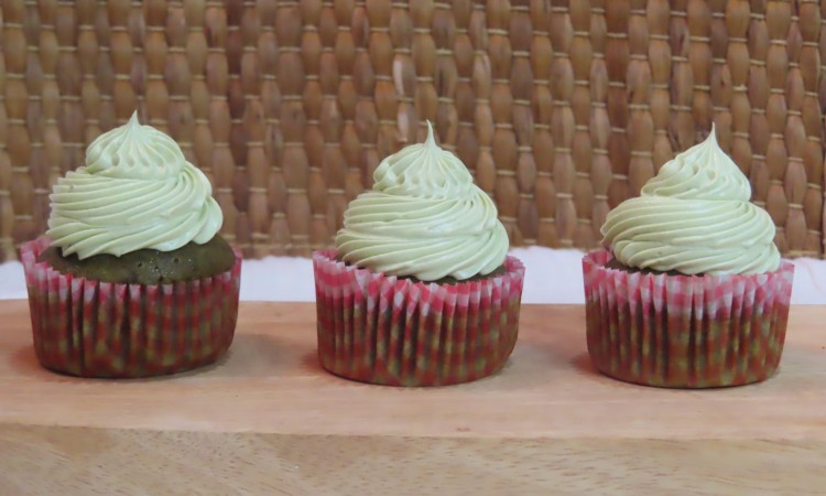 39. ROSIE’S ROSS MATCHA CUPCAKE WITH MATCHA WHIPPED CREAM