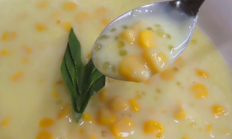 35. SNOW WHIP SWEETCORN PORRIDGE